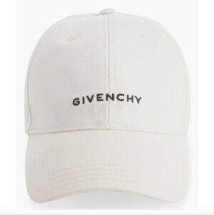 Givenchy Ivory Curved Cap